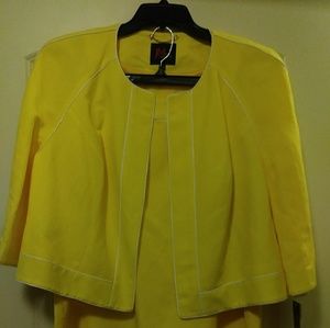 John Meyer Linen Skirt Suit